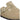 BIRKENSTOCK M SLIPPER Birkenstock Boston Suede Lamswol Taupe - Match Laren