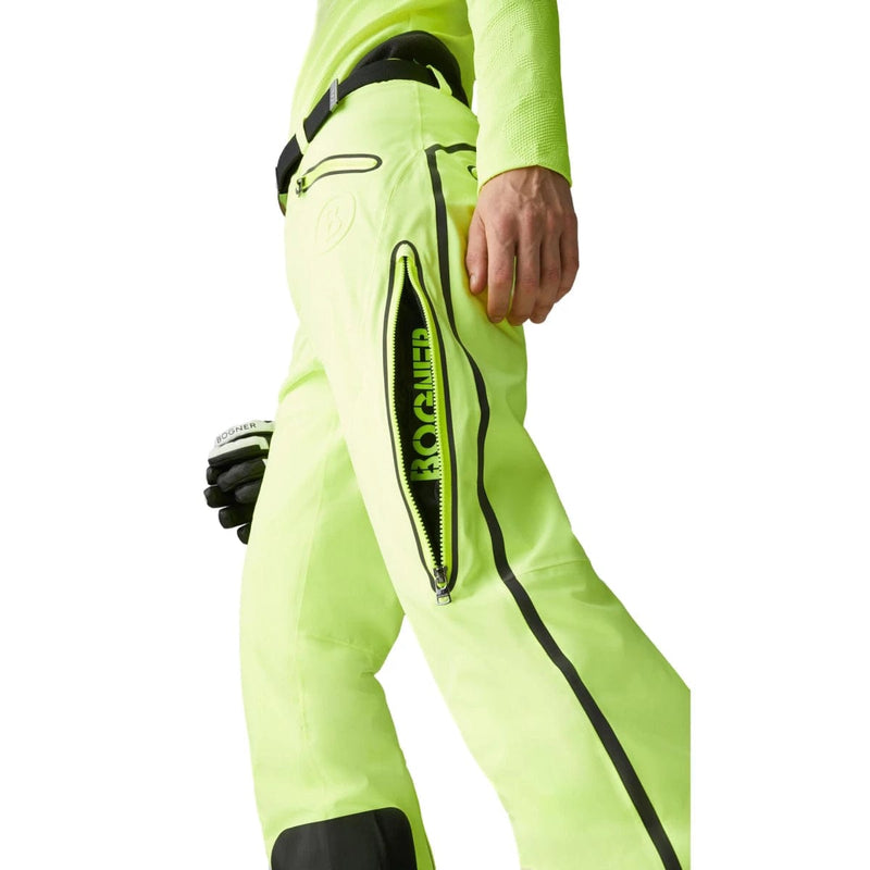 BOGNER SKI BROEK BOGNER Tim Ski Trousers Neon Yellow - Match Laren