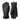 HESTRA SKI HANDSCHOEN 7 / ZWART HESTRA Leather Swisswool Classic 5-finger Black - Match Laren