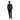 OLAF M BROEK Olaf Pinstripe Slim Elastische Broek Zwart - Match Laren