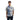 OLAF M SHIRT Olaf Abstract Dandelion Shirt Blauw - Match Laren