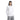 PESERICO M BLOUSE 42 / WIT COMBI Peserico Popeline En Katoenen Jersey Overhemd Wit - Match Laren