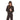 REPEAT M TRUI Repeat Cropped Kasjmier Trui Met Ronde Hals Bruin - Match Laren