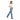 VERONICA BEARD JEANS BROEK 29 / LICHT DENIM Veronica Beard Crossbie Wide Leg Broek - Match Laren