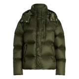 POLO RALPH LAUREN Polo Ralph Lauren Quilted Puffer Olijfkleur - Match Laren