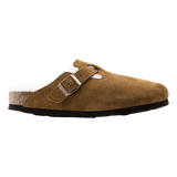 BIRKENSTOCK Birkenstock Boston Lamsvel Sandaal Camel - Match Laren