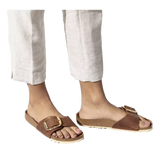 BIRKENSTOCK Birkenstock Slipper Madrid Big Buckle Coqnac - Match Laren