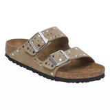 BIRKENSTOCK Birkenstock Arizona Rivet Slippers Taupe - Match Laren