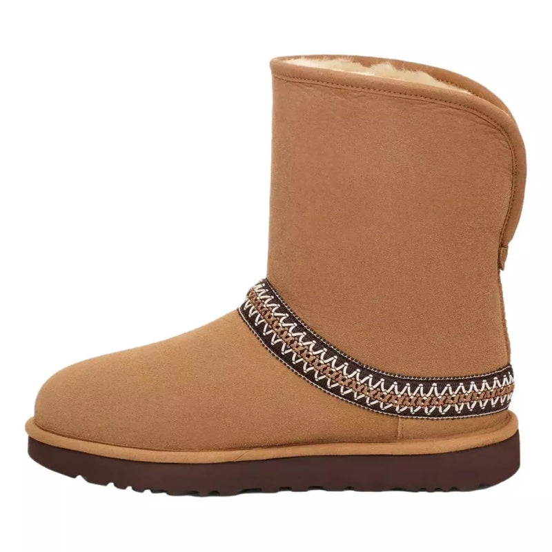 UGG Ugg Classic Short Crescent-Laars Camel - Match Laren