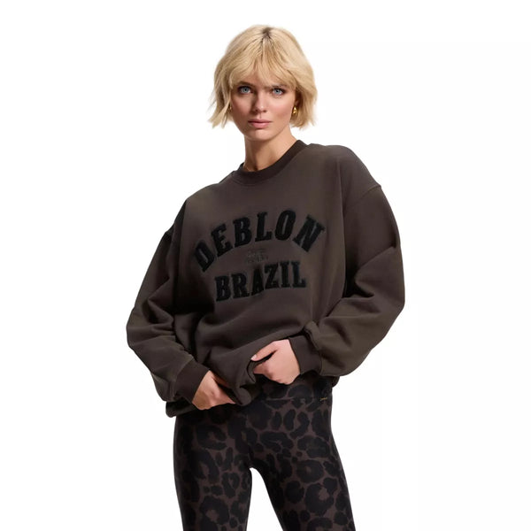 DEBLON Deblon Malou Trui Cacao Bruin - Match Laren