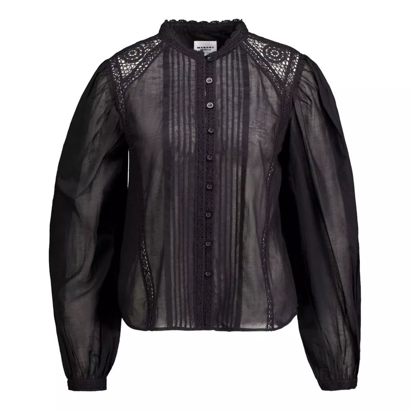 ISABEL MARANT Isabel Marant Greicy Blouse Zwart - Sisera Laren