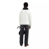 OLAF Olaf Signature Knitted Crewneck Trui Crème - Match Laren