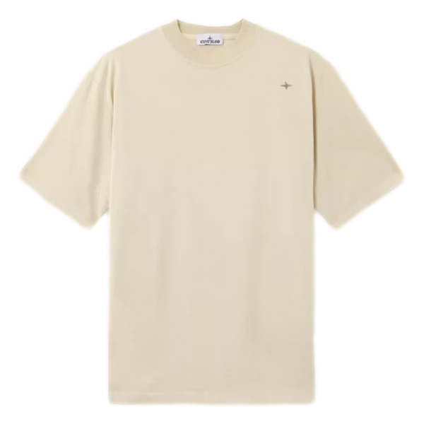 STONE ISLAND Stone Island Katoenen T-Shirt Zand - Match Laren