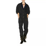 ISABEL MARANT Isabel Marant Dahona Jumpsuit Zwart - Sisera Laren