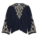 ISABEL MARANT Isabel Marant Falonne Blouse Zwart - Sisera Laren