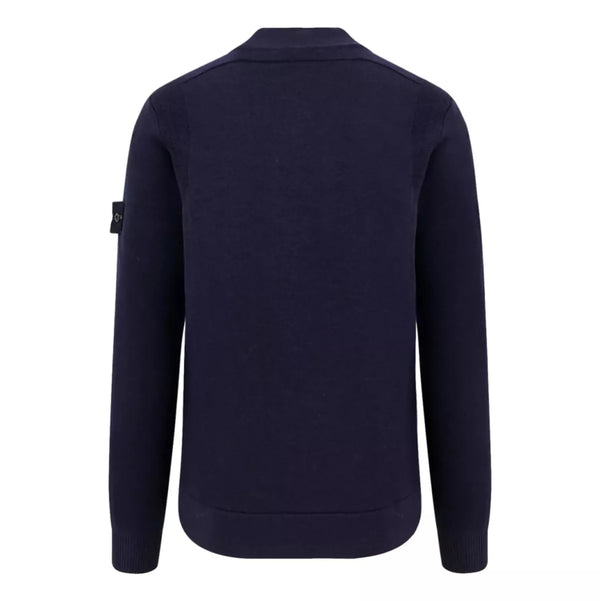 STONE ISLAND Stone Island Vest Met Lange Ritssluiting Donkerblauw - Match Laren