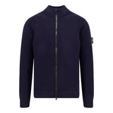 STONE ISLAND Stone Island Vest Met Lange Ritssluiting Donkerblauw - Match Laren