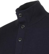STONE ISLAND Stone Island Trui Met Knopen Donkerblauw - Match Laren