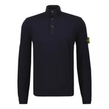 STONE ISLAND Stone Island Trui Met Knopen Donkerblauw - Match Laren