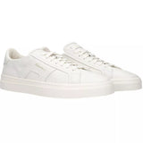 SANTONI Santoni Schoen Leer Wit - Match Laren