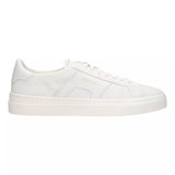 SANTONI Santoni Schoen Leer Wit - Match Laren