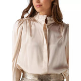 DEA KUDIBAL Dea Kudibal Blouse Roberta Champagnekleur - Match Laren
