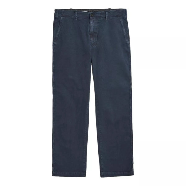 STONE ISLAND Stone Island Katoenen Chinobroek Donkerblauw - Match Laren
