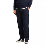 STONE ISLAND Stone Island Katoenen Chinobroek Donkerblauw - Match Laren