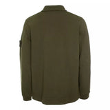 STONE ISLAND Stone Island Vest met Lange Ritssluiting Donkergroen - Match Laren