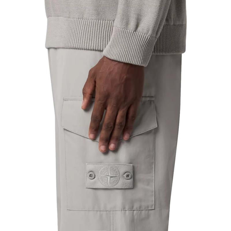 STONE ISLAND Stone Island Broek Katoen Grijs - Match Laren