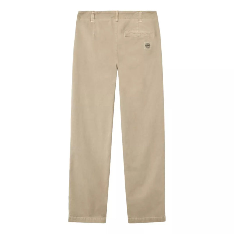 STONE ISLAND Stone Island Broek Zandkleur - Match Laren