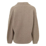 REPEAT Repeat Cashmere Vest Goud - Match Laren