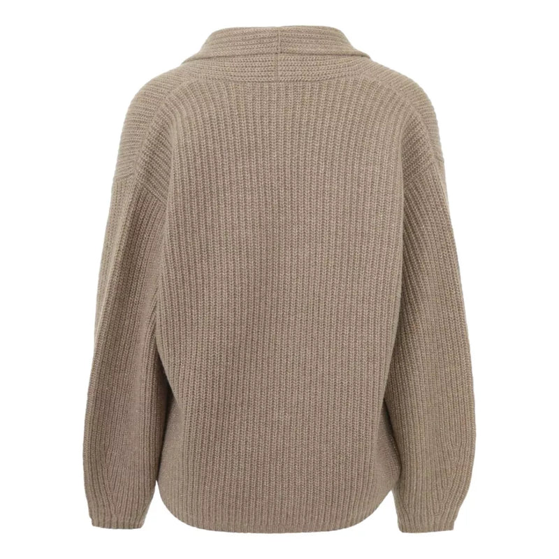 REPEAT Repeat Cashmere Vest Goud - Match Laren
