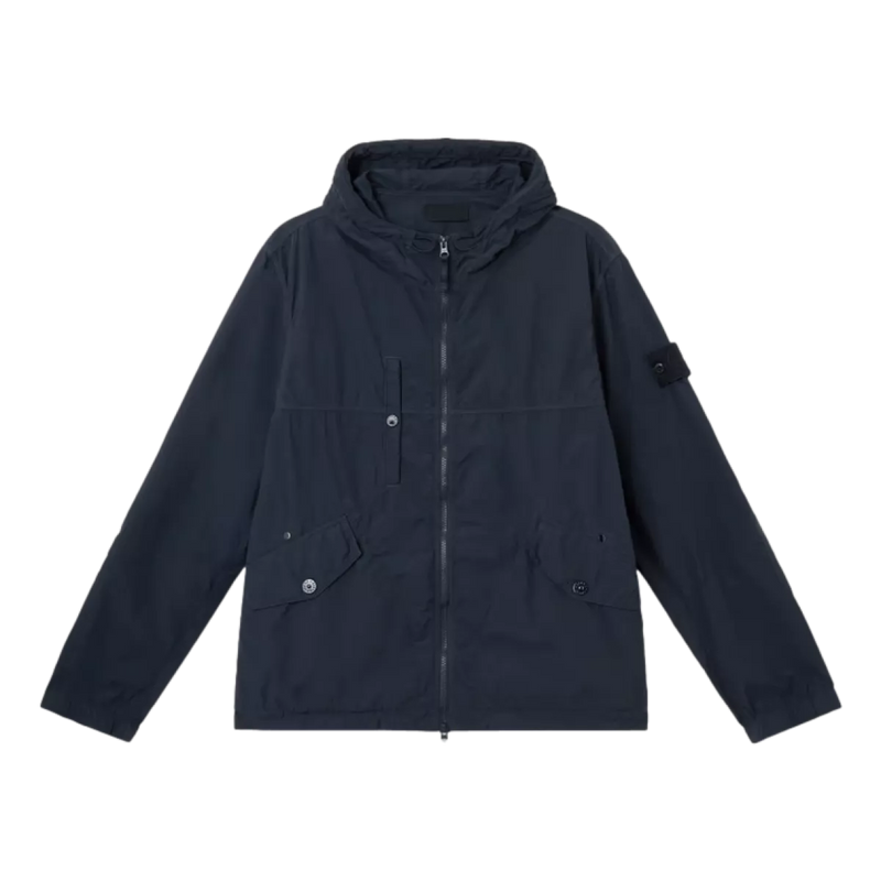 STONE ISLAND Stone Island Jack Nylon Smerigliato Marine - Match Laren