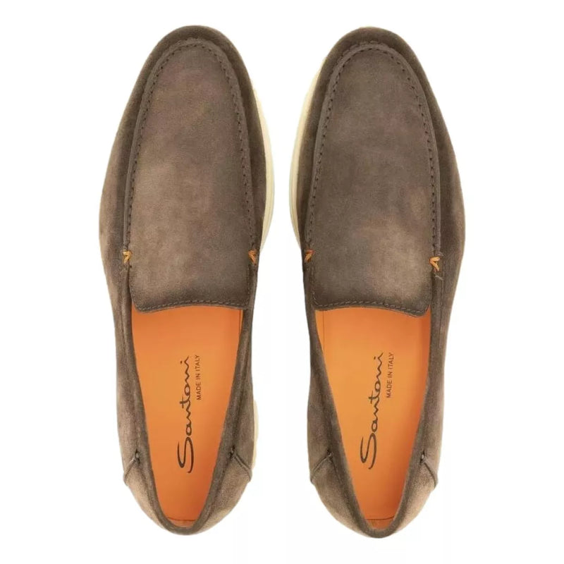 SANTONI Santoni Loafers Suede Bruin - Match Laren