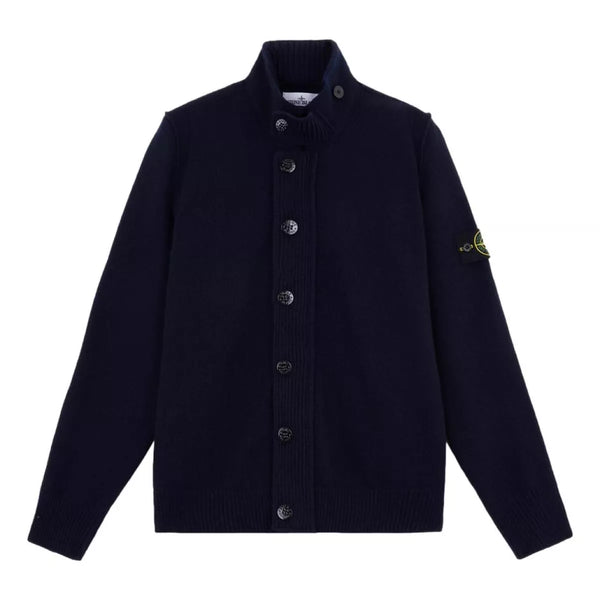 STONE ISLAND Stone Island Lamswol Trui Marineblauw - Match Laren