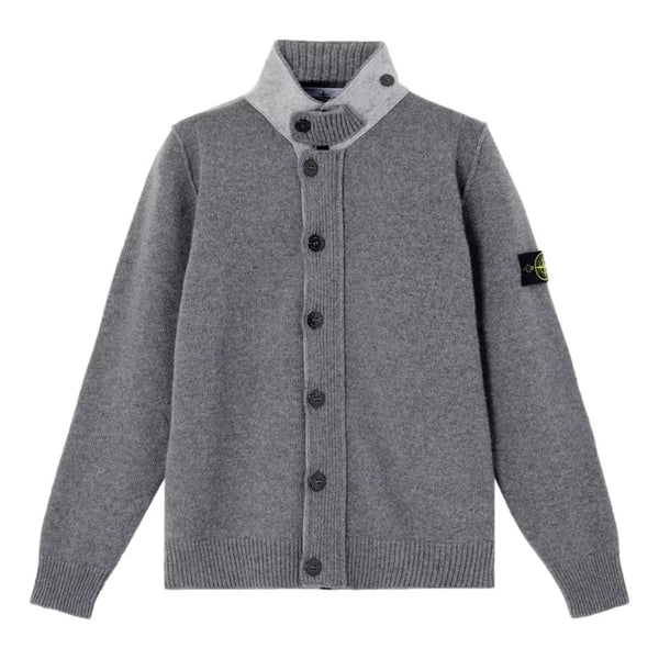 STONE ISLAND Stone Island Lamswol Trui Grijs - Match Laren