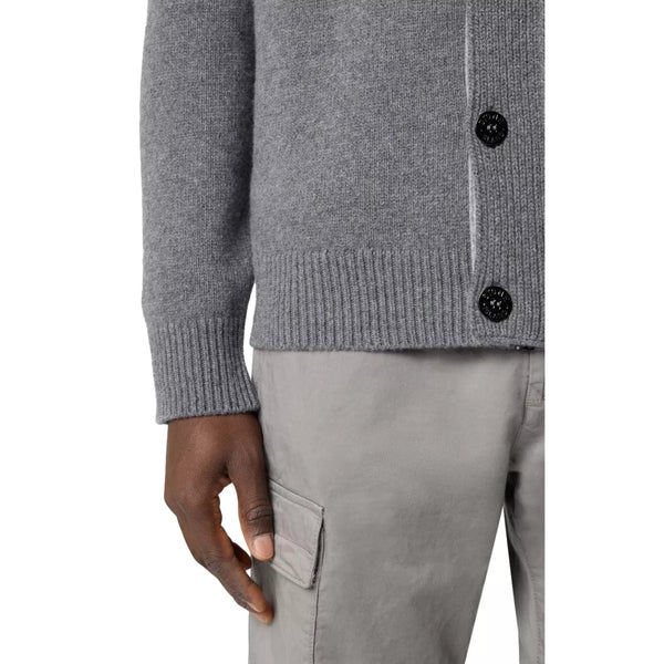 STONE ISLAND Stone Island Lamswol Trui Grijs - Match Laren