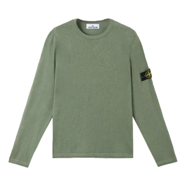 STONE ISLAND Stone Island Trui Katoen Licht Groen - Match Laren