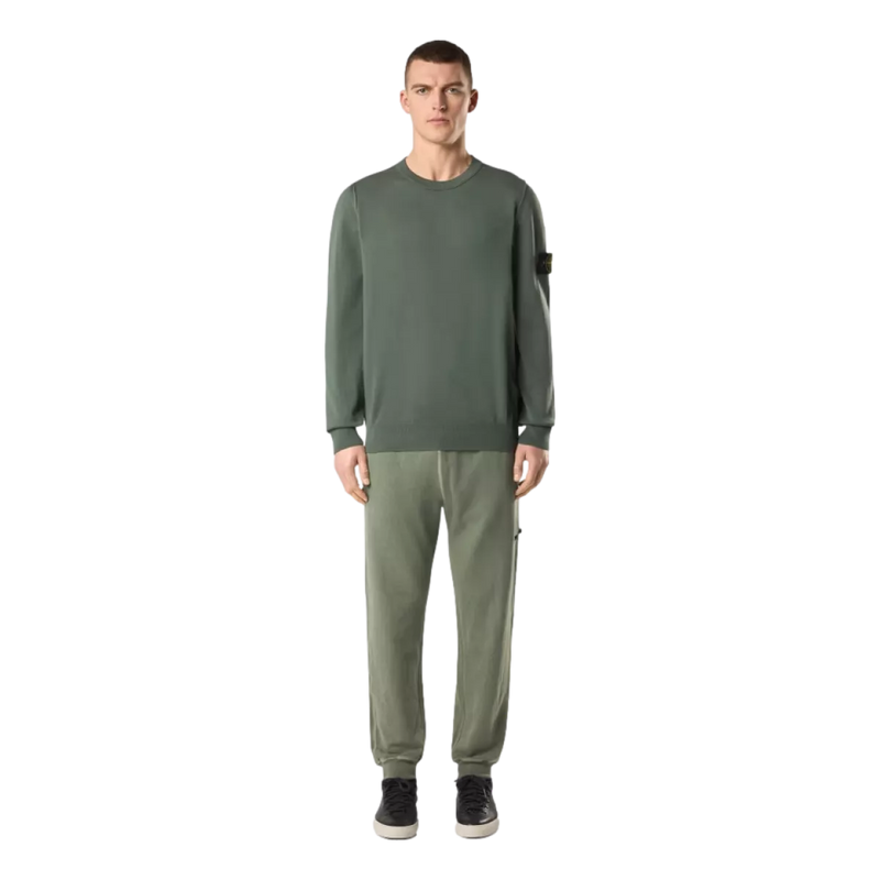 STONE ISLAND Stone Island Trui Biologisch Katoen Licht Groen - Match Laren