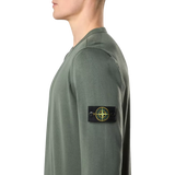 STONE ISLAND Stone Island Trui Biologisch Katoen Licht Groen - Match Laren
