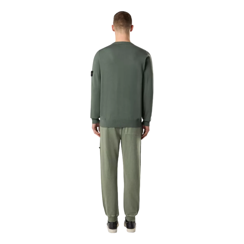 STONE ISLAND Stone Island Trui Biologisch Katoen Licht Groen - Match Laren