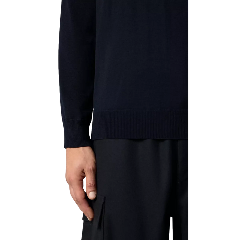 STONE ISLAND Stone Island Trui Crewneck Ghost Donkerblauw - Match Laren