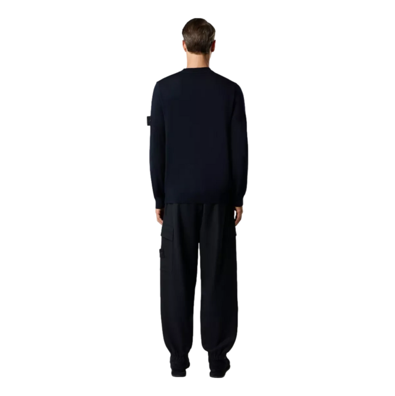 STONE ISLAND Stone Island Trui Crewneck Ghost Donkerblauw - Match Laren