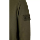 STONE ISLAND Stone Island Vest met Lange Ritssluiting Donkergroen - Match Laren