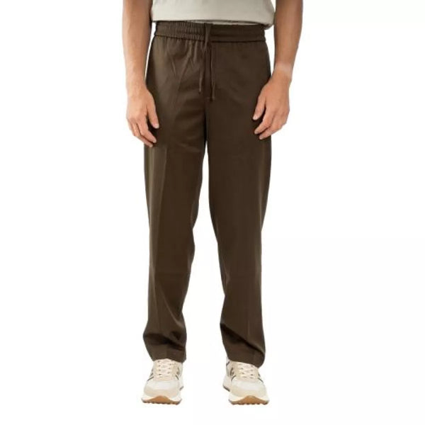 OLAF Olaf Slim Elasticated Trousers Brown  - Match Laren