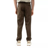 OLAF Olaf Slim Elasticated Trousers Brown  - Match Laren
