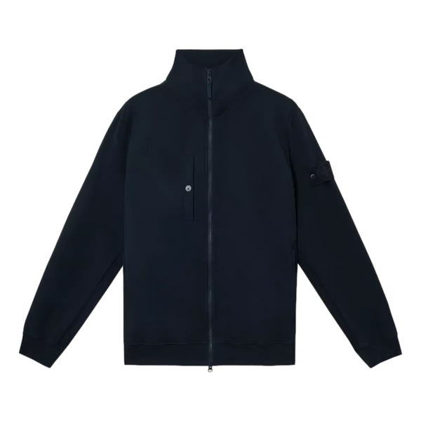 STONE ISLAND Stone Island Vest Katoenen Stretch Fleece Marine - Match Laren