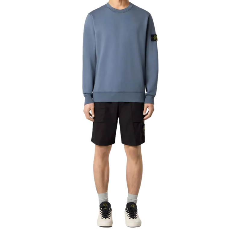 STONE ISLAND Stone Island Biologisch Katoen Sweater Donkerblauw - Match Laren
