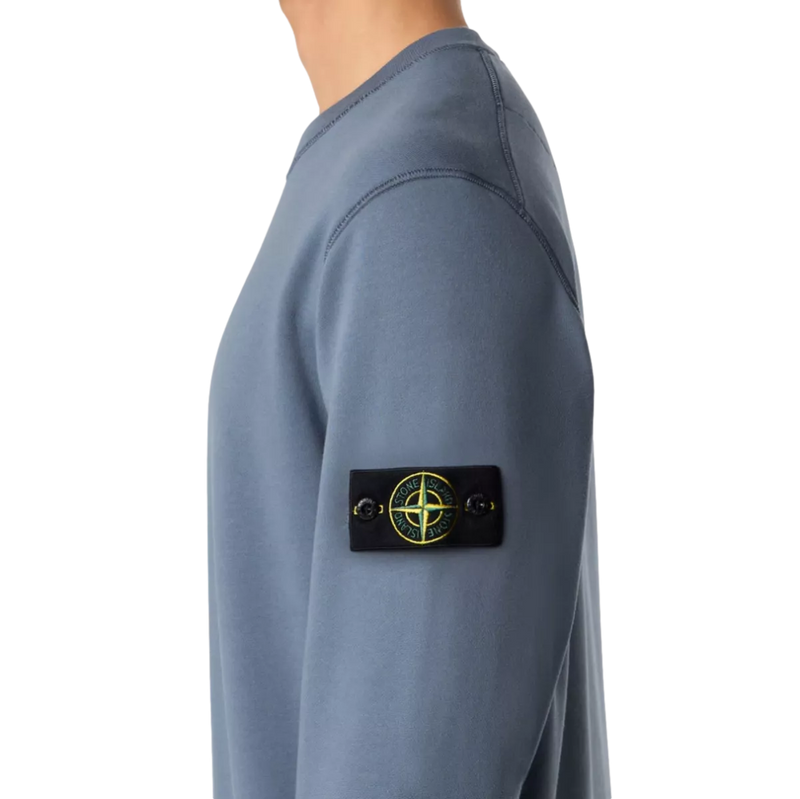STONE ISLAND Stone Island Biologisch Katoen Sweater Donkerblauw - Match Laren
